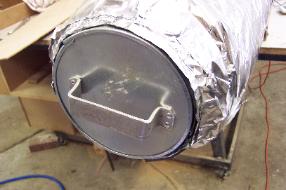 end of convection oven