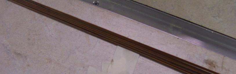 strips are ready for glue